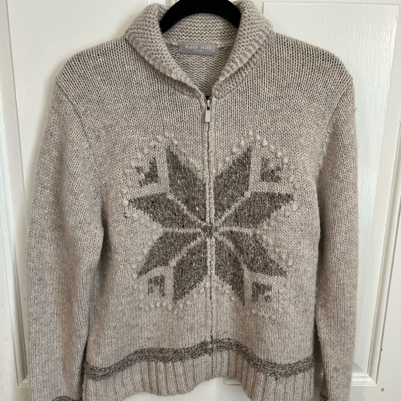 Kate Hill Sweaters - Kate Hill Casual Alpaca/Lambswool blend sweater